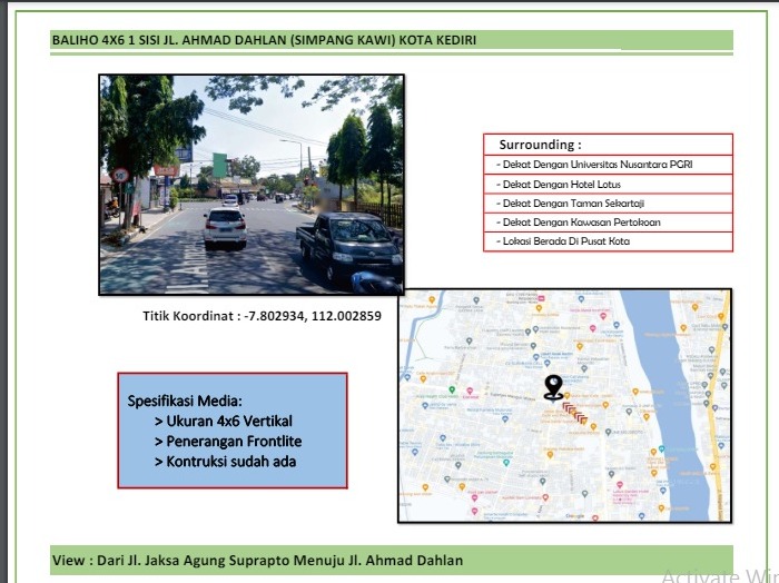 Billboard Uk. 4x6 1 sisi Jl. Ahmad Dahlan(Simpang Kawi) Kota Kediri.jpeg